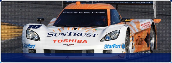 SunTrust Fastest at Roar Before the 24 Testing
