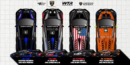 WTR Unveils 2026 Lamborghini Super Trofeo Driver Line Up