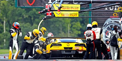 Tough Going for Pair of Chevrolet Corvette C7.Rs